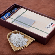 特選 釜揚げしらす・しらすポン酢セット：株式会社 前福